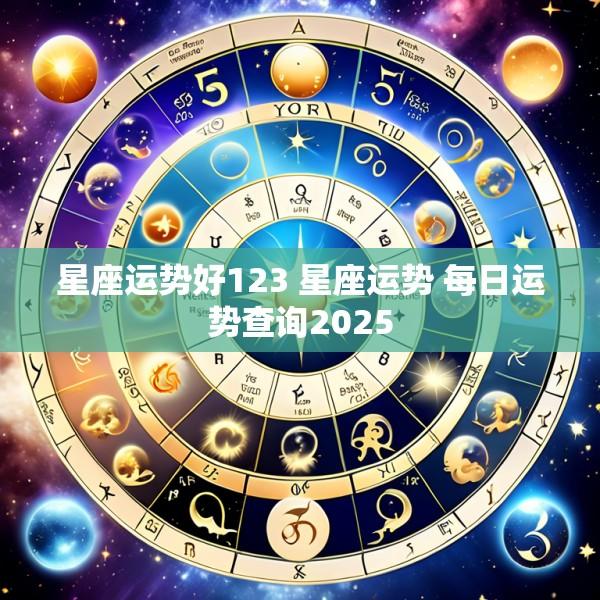 星座运势好123 星座运势 每日运势查询2025
