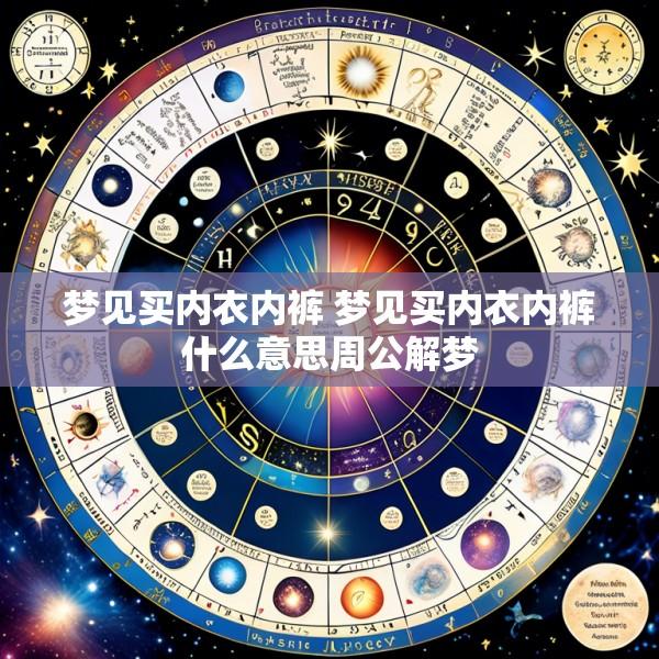 梦见买内衣内裤 梦见买内衣内裤什么意思周公解梦