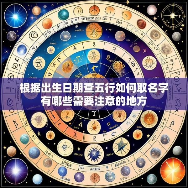 根据出生日期查五行如何取名字有哪些需要注意的地方