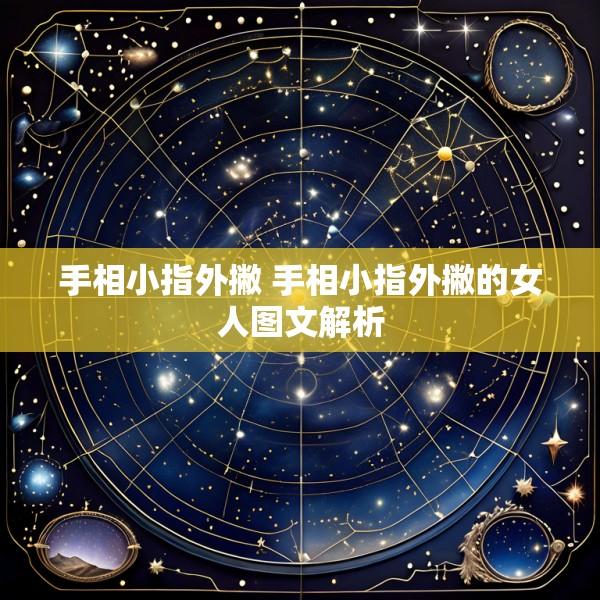 手相小指外撇 手相小指外撇的女人图文解析