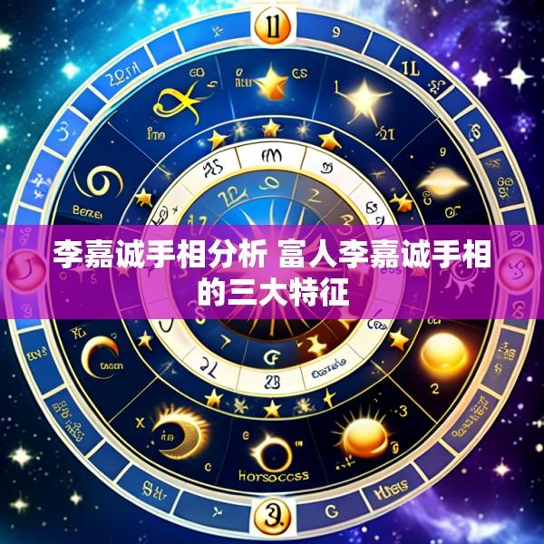 李嘉诚手相分析 富人李嘉诚手相的三大特征