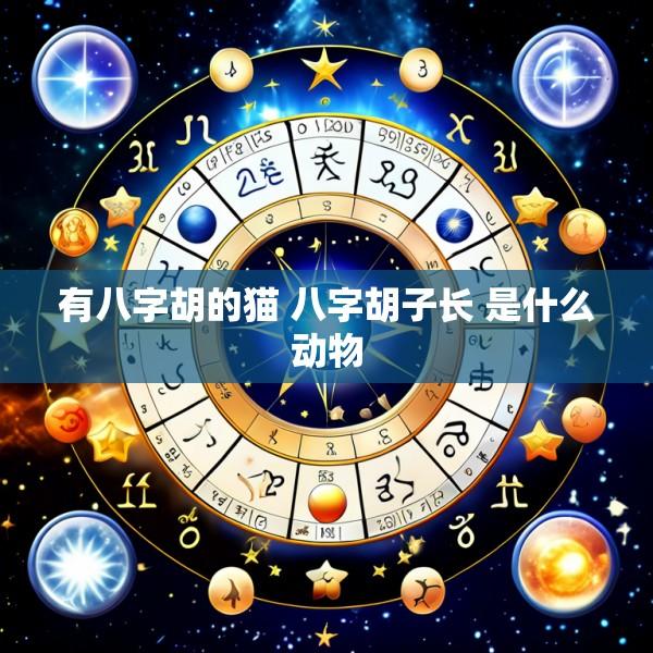 有八字胡的猫 八字胡子长 是什么动物