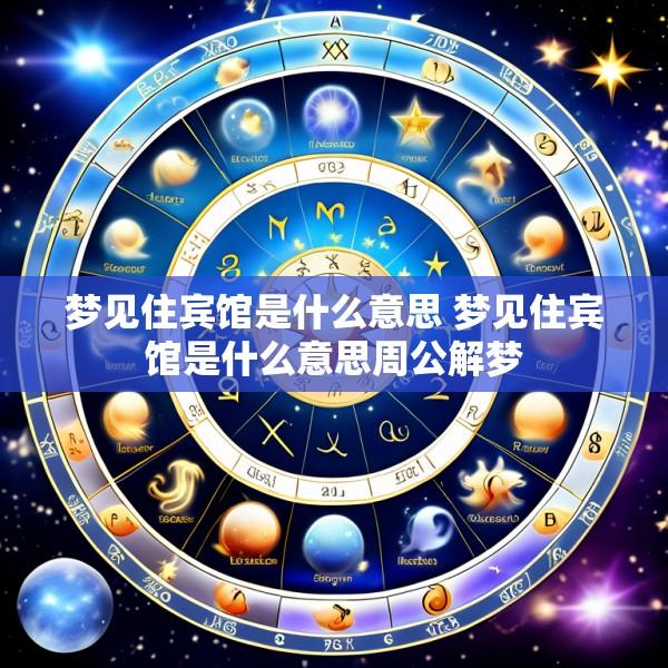 梦见住宾馆是什么意思 梦见住宾馆是什么意思周公解梦