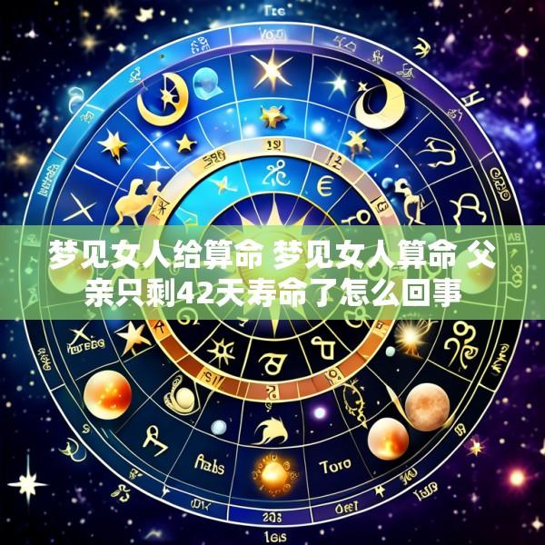 梦见女人给算命 梦见女人算命 父亲只剩42天寿命了怎么回事