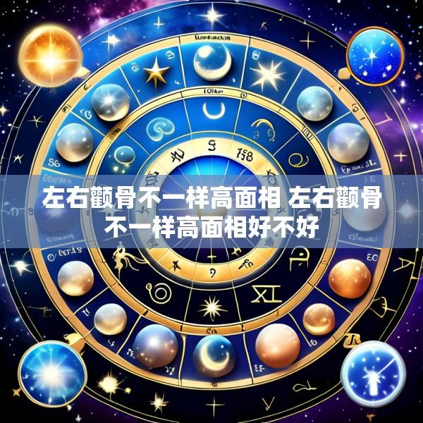 左右颧骨不一样高面相 左右颧骨不一样高面相好不好