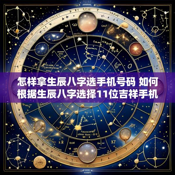 怎样拿生辰八字选手机号码 如何根据生辰八字选择11位吉祥手机号