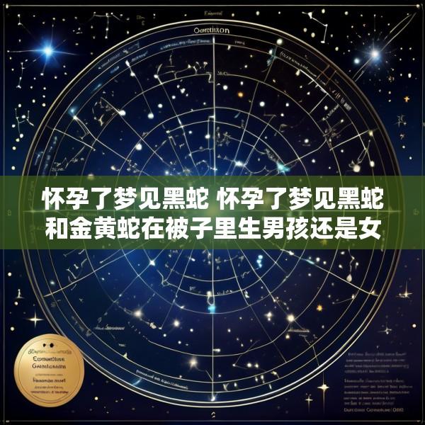 怀孕了梦见黑蛇 怀孕了梦见黑蛇和金黄蛇在被子里生男孩还是女孩
