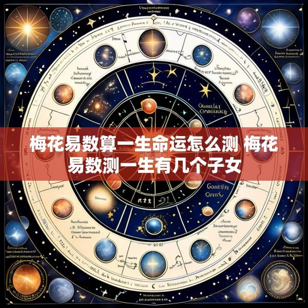 梅花易数算一生命运怎么测 梅花易数测一生有几个子女