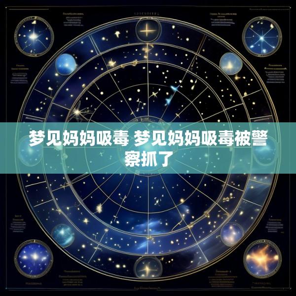 梦见妈妈吸毒 梦见妈妈吸毒被警察抓了