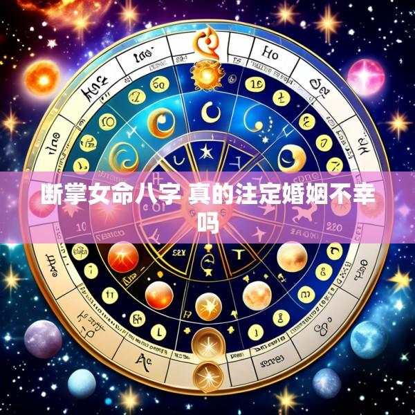 断掌女命八字 真的注定婚姻不幸吗