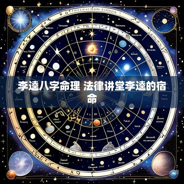 李逵八字命理 法律讲堂李逵的宿命