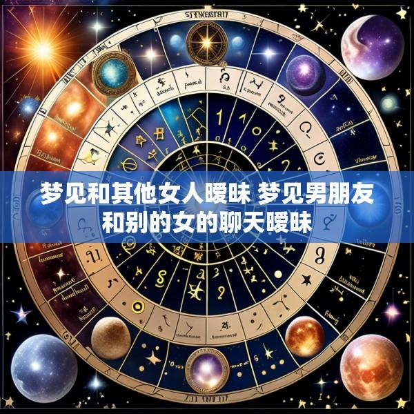 梦见和其他女人暧昧 梦见男朋友和别的女的聊天暧昧