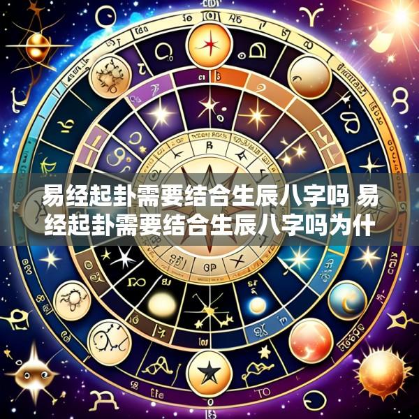 易经起卦需要结合生辰八字吗 易经起卦需要结合生辰八字吗为什么