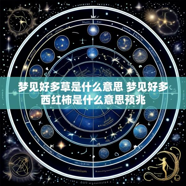 梦见好多草是什么意思 梦见好多西红柿是什么意思预兆