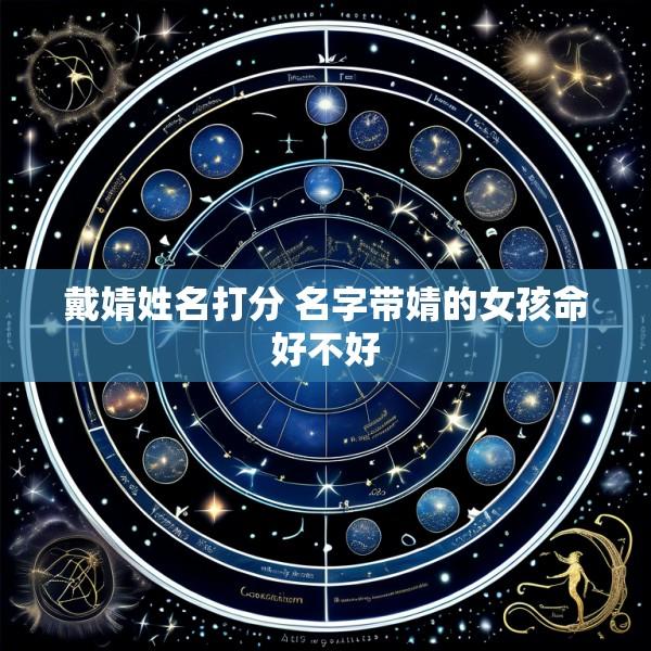 戴婧姓名打分 名字带婧的女孩命好不好