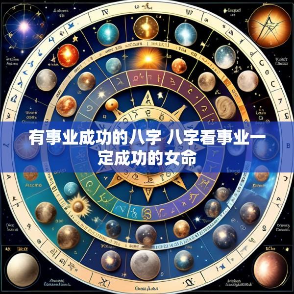 有事业成功的八字 八字看事业一定成功的女命