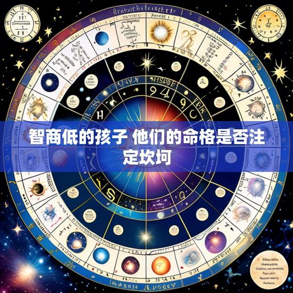智商低的孩子 他们的命格是否注定坎坷