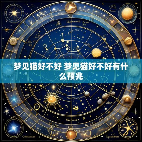 梦见猫好不好 梦见猫好不好有什么预兆
