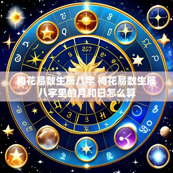 梅花易数生辰八字 梅花易数生辰八字里的月和日怎么算