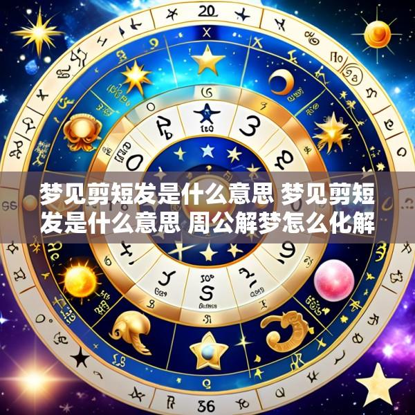 梦见剪短发是什么意思 梦见剪短发是什么意思 周公解梦怎么化解