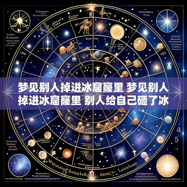 梦见别人掉进冰窟窿里 梦见别人掉进冰窟窿里 别人给自己砸了冰过去