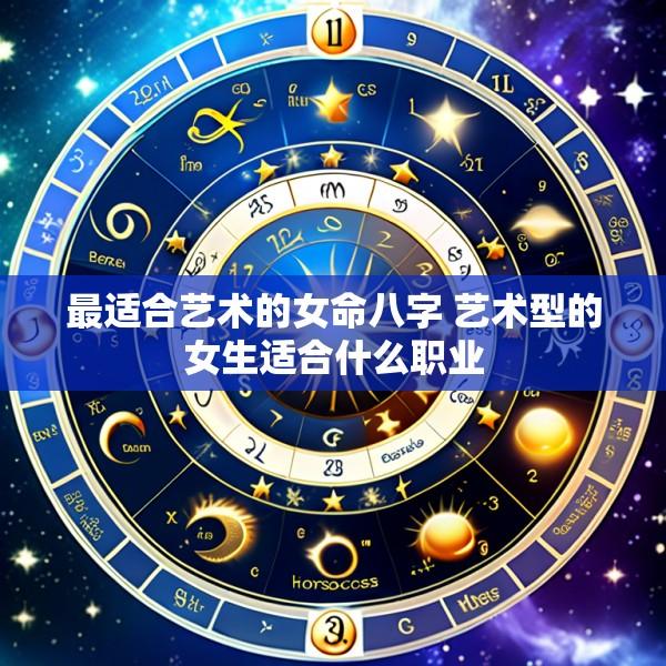 最适合艺术的女命八字 艺术型的女生适合什么职业