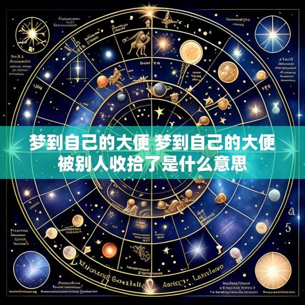 梦到自己的大便 梦到自己的大便被别人收拾了是什么意思