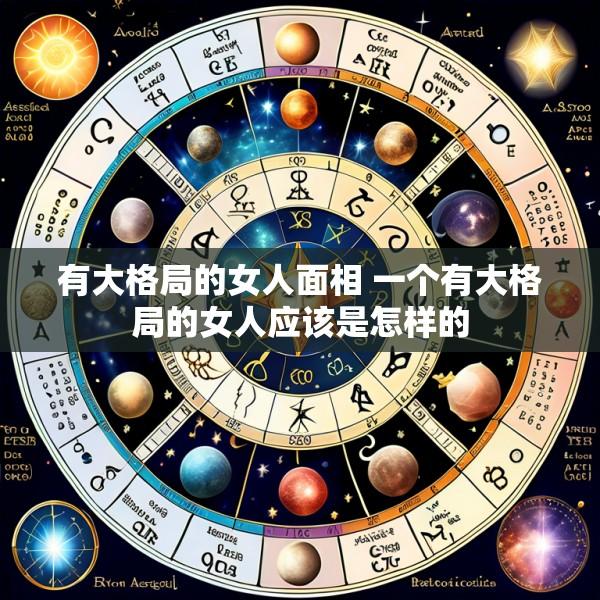 有大格局的女人面相 一个有大格局的女人应该是怎样的