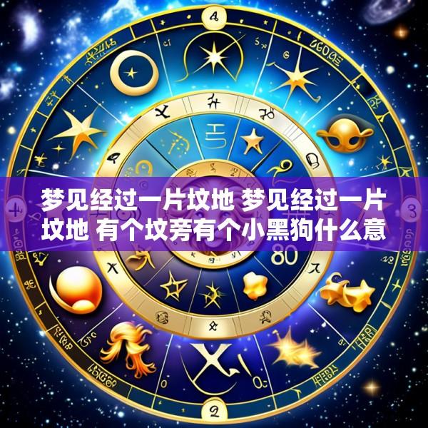 梦见经过一片坟地 梦见经过一片坟地 有个坟旁有个小黑狗什么意思