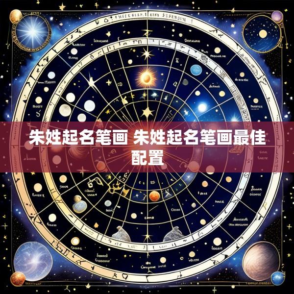 朱姓起名笔画 朱姓起名笔画最佳配置