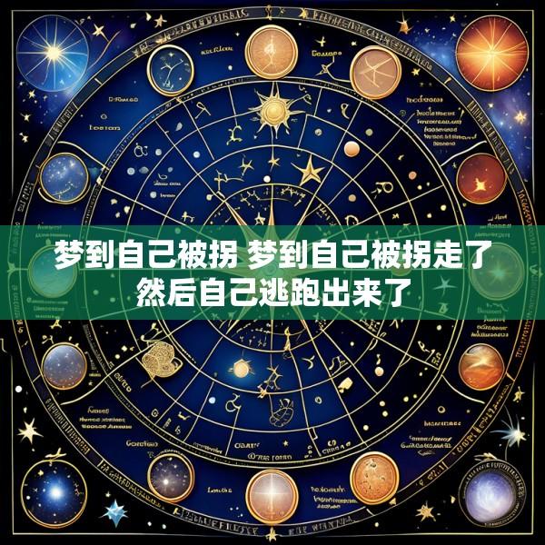梦到自己被拐 梦到自己被拐走了然后自己逃跑出来了