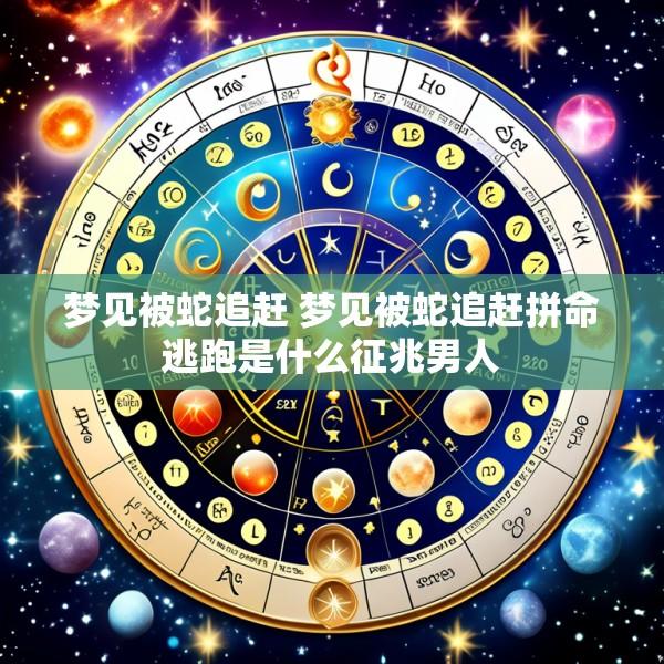 梦见被蛇追赶 梦见被蛇追赶拼命逃跑是什么征兆男人