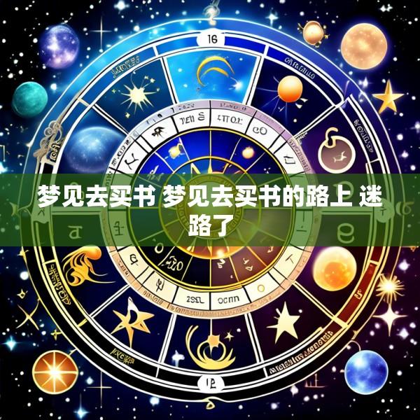 梦见去买书 梦见去买书的路上 迷路了