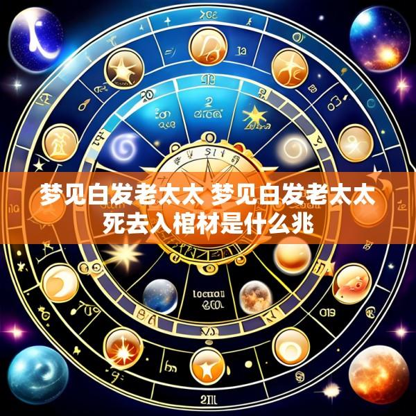 梦见白发老太太 梦见白发老太太死去入棺材是什么兆
