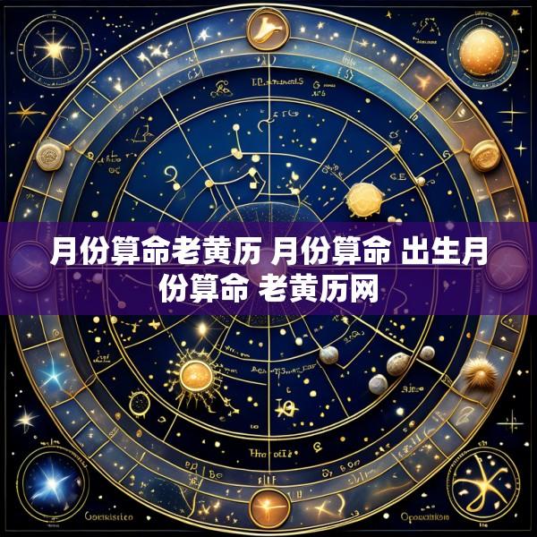月份算命老黄历 月份算命 出生月份算命 老黄历网
