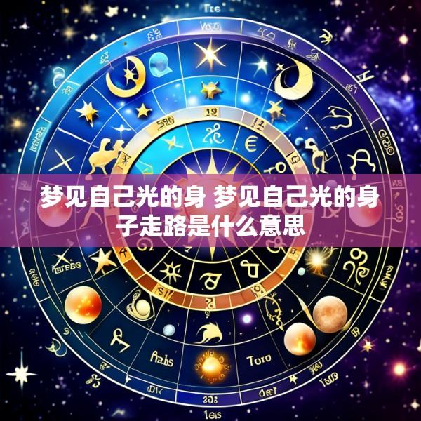 梦见自己光的身 梦见自己光的身子走路是什么意思