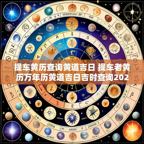 提车黄历查询黄道吉日 提车老黄历万年历黄道吉日吉时查询2025