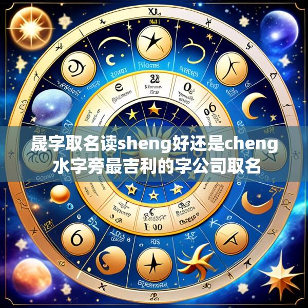 晟字取名读sheng好还是cheng 水字旁最吉利的字公司取名