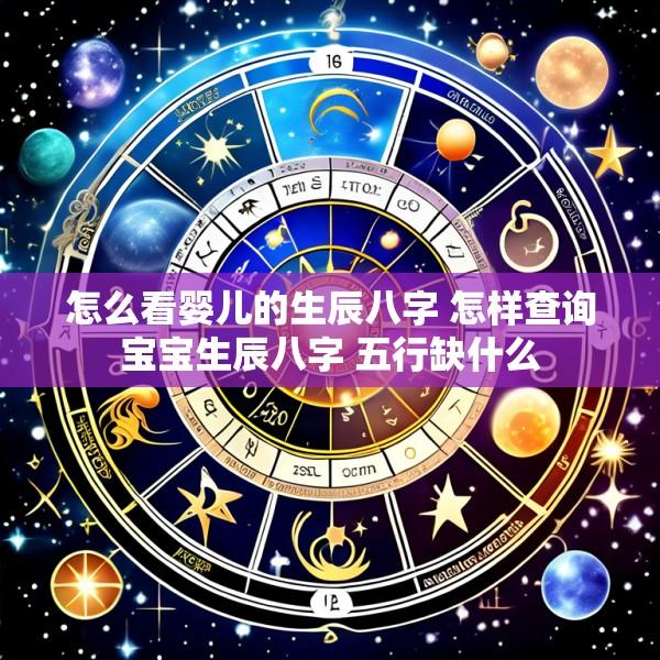 怎么看婴儿的生辰八字 怎样查询宝宝生辰八字 五行缺什么