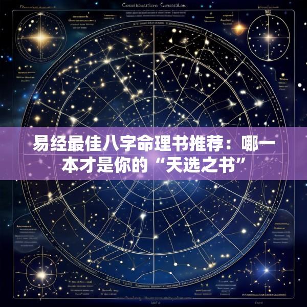 易经最佳八字命理书推荐：哪一本才是你的“天选之书”