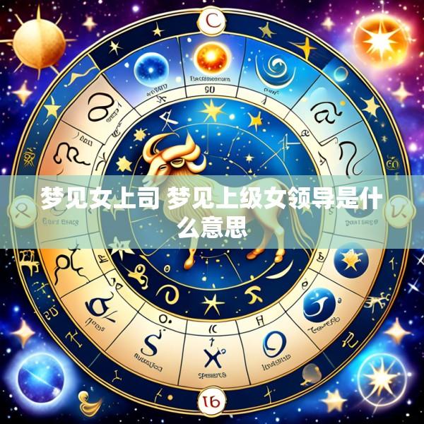 梦见女上司 梦见上级女领导是什么意思
