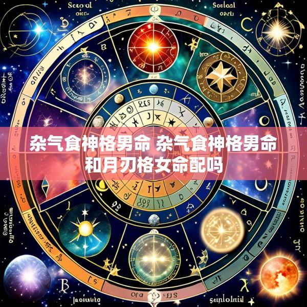 杂气食神格男命 杂气食神格男命和月刃格女命配吗