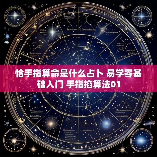 恰手指算命是什么占卜 易学零基础入门 手指掐算法01