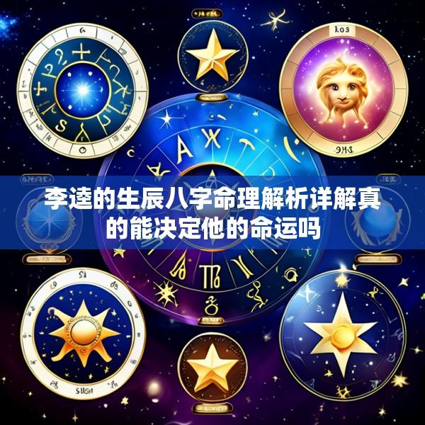 李逵的生辰八字命理解析详解真的能决定他的命运吗