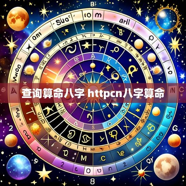 查询算命八字 httpcn八字算命