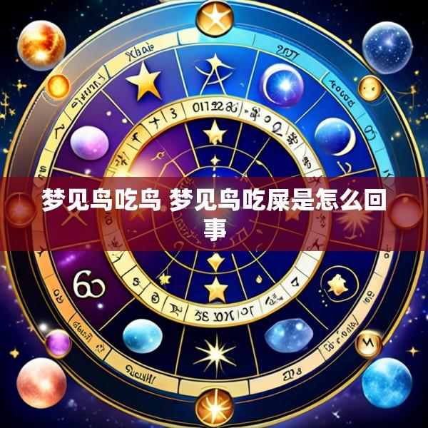 梦见鸟吃鸟 梦见鸟吃屎是怎么回事