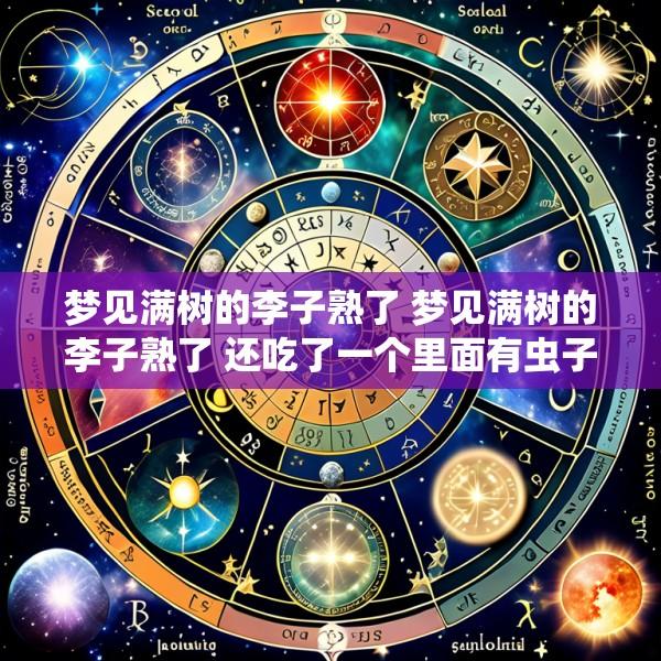 梦见满树的李子熟了 梦见满树的李子熟了 还吃了一个里面有虫子