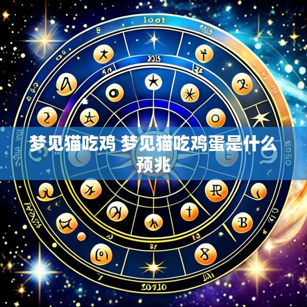梦见猫吃鸡 梦见猫吃鸡蛋是什么预兆
