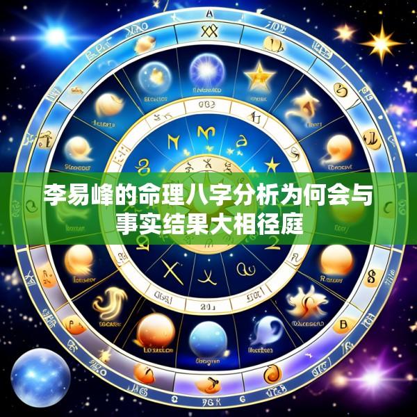 李易峰的命理八字分析为何会与事实结果大相径庭