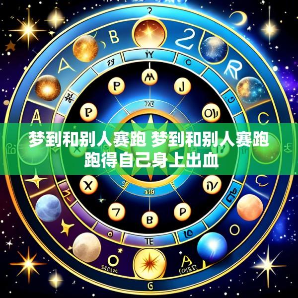 梦到和别人赛跑 梦到和别人赛跑 跑得自己身上出血